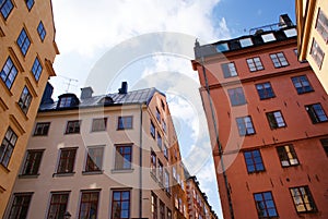 Buildings in Stockholm, Sweden