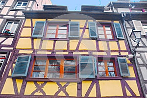 Buildings in the Tanners Quarter, Colmar, France