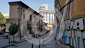 Buildings in Thessaloniki city centre, Greece