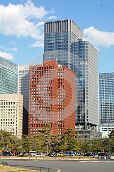 Buildings in Tokyo