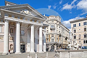 Buildings in Trieste, Italy