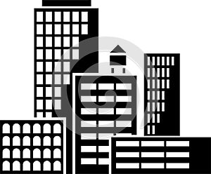 Buildings vector photo