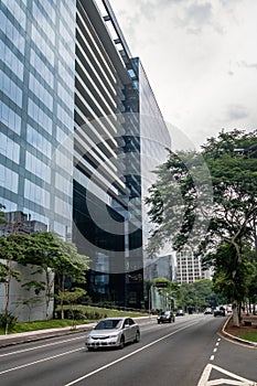 Builidings at Faria Lima Avenue in Sao Paulo financial district - Sao Paulo, Brazil