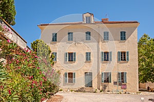 Builings inside the Ajaccio Citadel