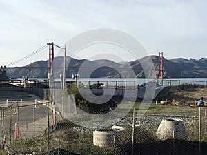 Presidio Parkway, the former Doyle Drive, leading to the Golden Gate Bridge, 2. photo