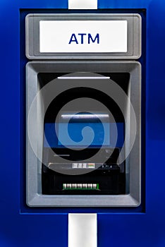Built-in ATM machine