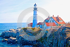 Cape Neddick Lighthouse Maine