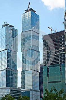 Built high-rise buildings in the Moscow