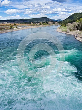 Jackson Lake Dam in Grand Teton National Park