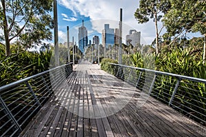 Birrarung Marr Park Walkway