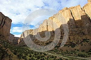 Buitrera Canyon, a climbing paradise in the Chubut valley, Argentina