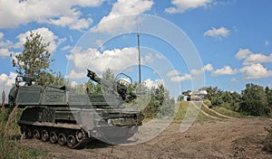 The Buk missile system is a family of self-propelled