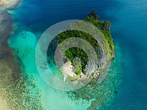 Bukal Island in El Nido, Palawan. Philippines.
