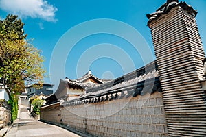 Bukchon Hanok Village, Korean traditional houses in Seoul, Korea