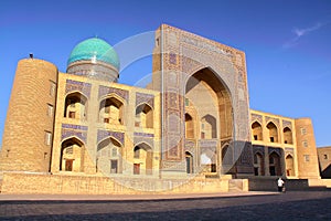 BUKHARA, UZBEKISTAN: The Mir-i Arab Madrasa