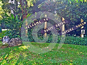 Bukit Batok Nature Park entrance