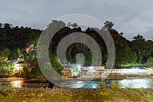 Bukit Lawang night river