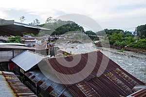 Bukit lawang village and jungle, sumatra