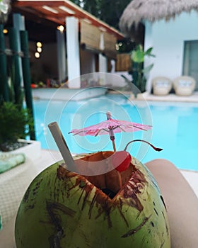 Buko Juice in the Philippines