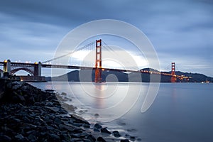 Bulb Exposure of The Golden Gate Bridge