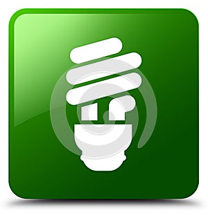 Bulb icon green square button