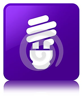 Bulb icon purple square button