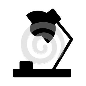 Bulb vector glyph flat icon