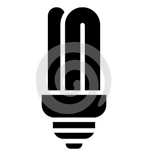 Bulb Isolated Vector Icon which can easily modify or edit