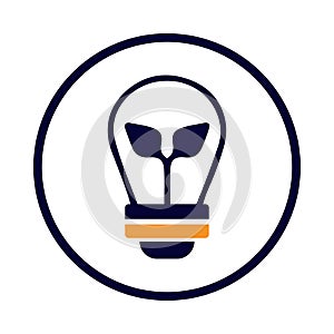 bulb, light bulb, idea, electric blub, energy bulb, efficient light bulb icon