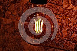 Bulb lighting on map