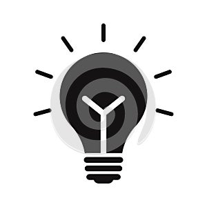 Bulb Vector Icon which can easily modify or edit