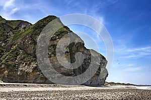 Bulbjerg cliff chalk Denmark