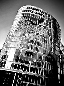 Bulding exterior blackandwhite