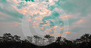 Bule sky.It is so beautiful to see