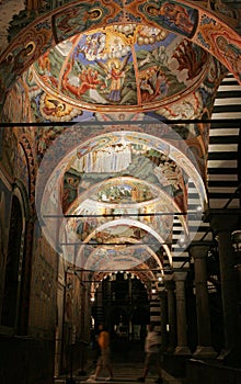 Bulgaria - Rila Monastery at night