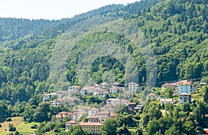 Bulgaria. Smolyan: house on the hillside