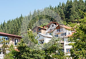 Bulgaria. Smolyan. Mountain architecture