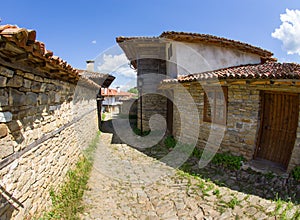 Bulgaria. Street in the mountain village