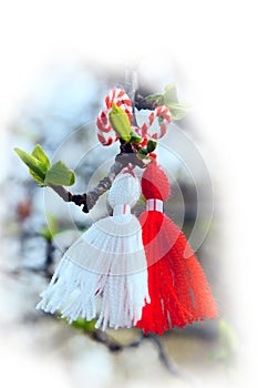 Bulgarian Martenitsa spring sign