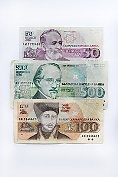 Bulgarian money.