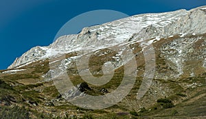 The bulgarian peak Vihren - the highest one in Pirin mountain