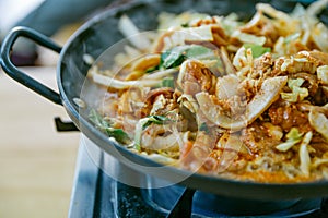 Bulgogi is a Korean dish that usually consists of grilled marinated Meat