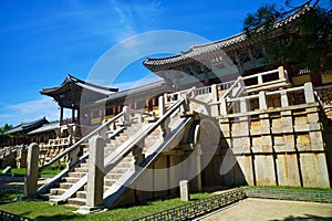 Bulguksa temple in South Korea