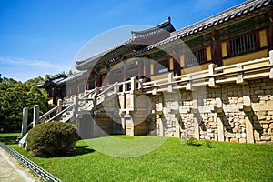 Bulguksa temple in South Korea