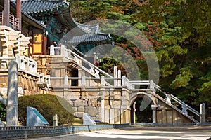 Bulguksa temple in South Korea