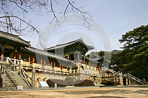 Bulguksa temple in South Korea