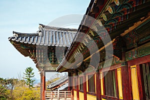 Bulguksa temple Korean traditional architecture in Gyeongju