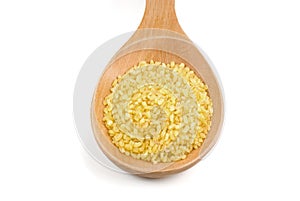 Bulgur (cracked wheat) photo