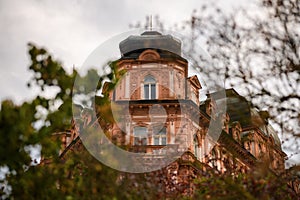 Buliding old town in Czech Republic