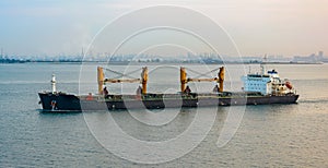 Bulk carrier cargo ship